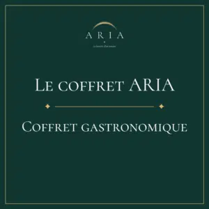 Image produit Le Coffret ARIA, coffret gastronomique composé par le chef Gabriel, livraison à domicile