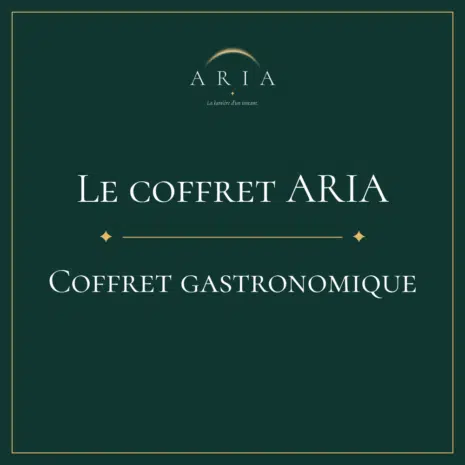Image produit Le Coffret ARIA, coffret gastronomique composé par le chef Gabriel, livraison à domicile