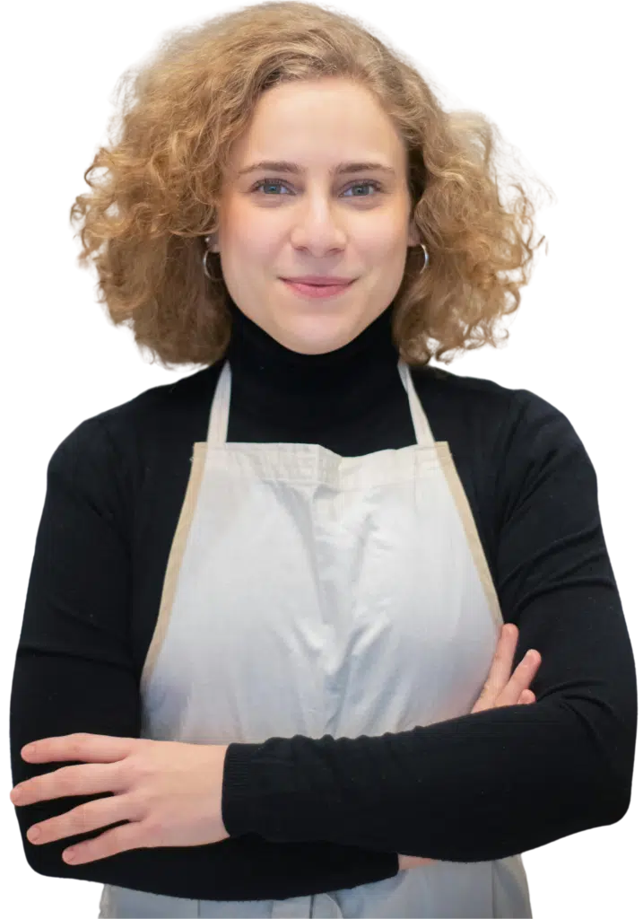Soline, cofondatrice du restaurant gastronomique ARIA à Paris, âme organisatrice et humaine de l'établissement